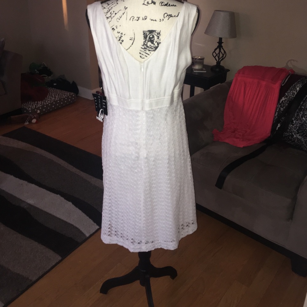 Nine West white dress